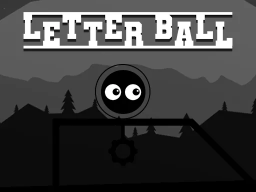 Letter Ball - Roll, jump and collect letters in the right order.